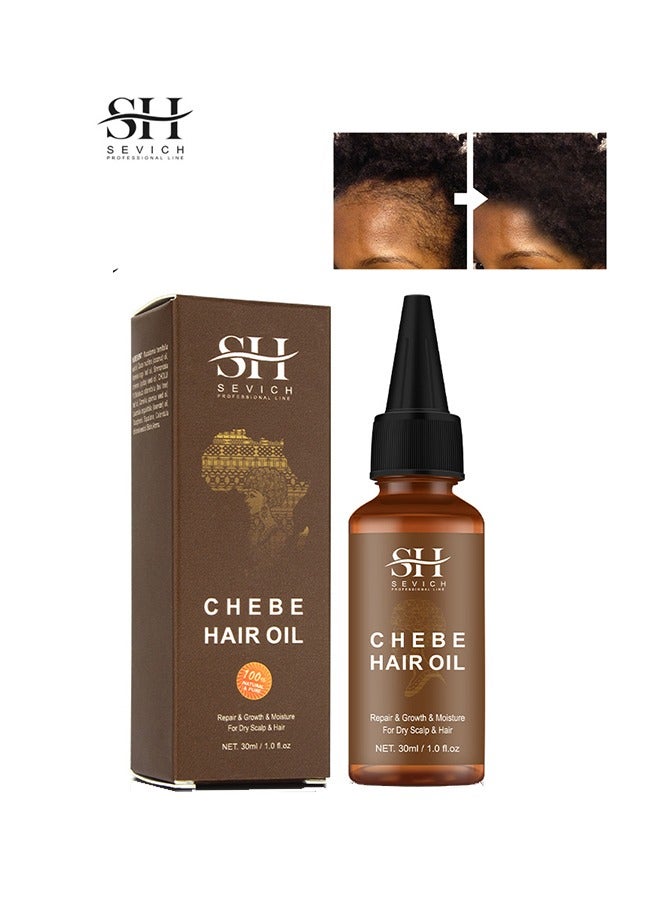 Sevich 100% Naturals Chebe Hair Oil，African Chebe Powder Serum, Hair Loss Treatments Repair Damaged Moisture Hair Regrowth Treatments 30ML - Image 1