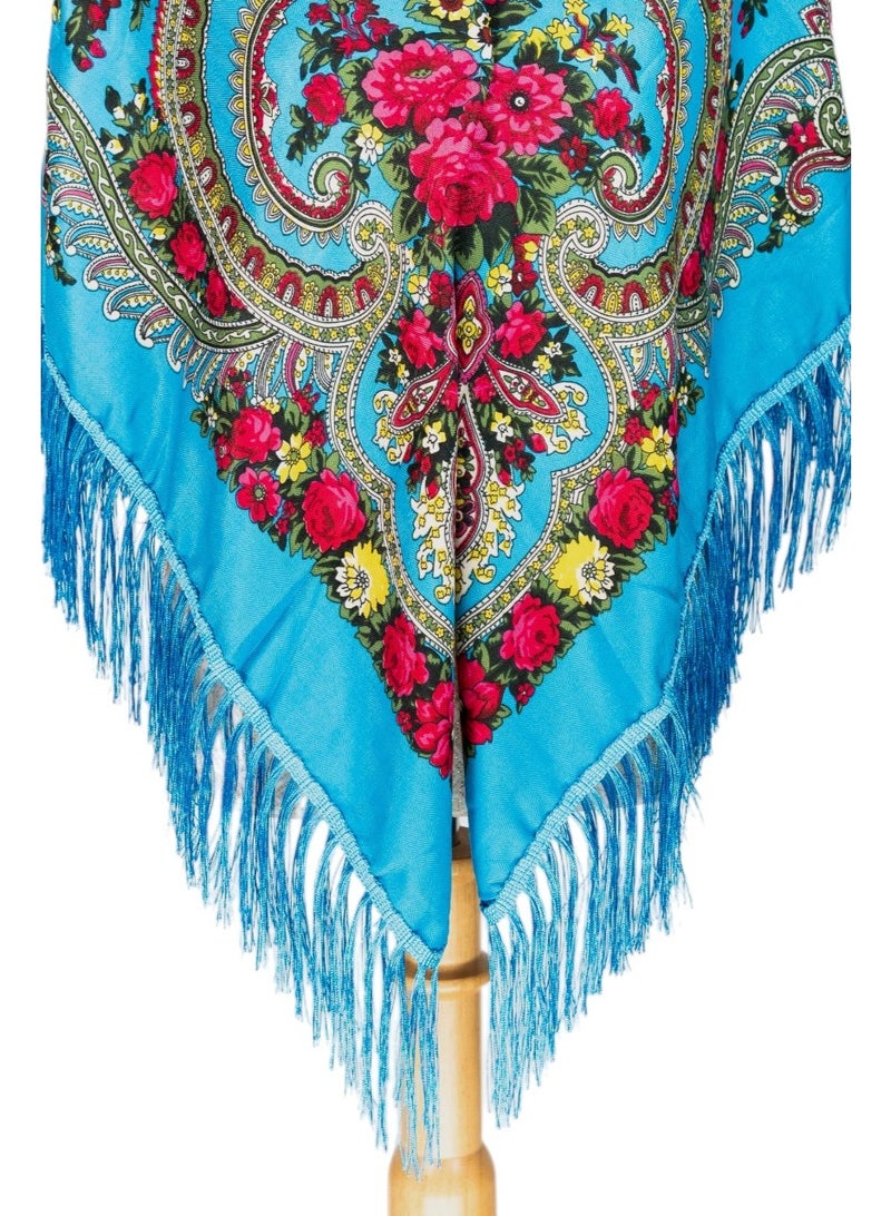 دىدانيالا شال قطن بشرّابات نسائي من ماشا - طراز أوروبا الشرقية - Image 5