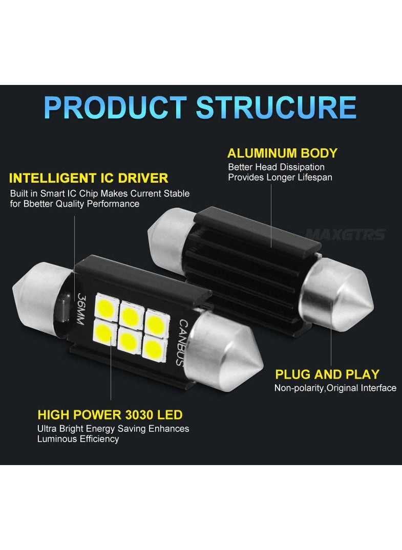 Femex Platinium 39MM Sofit LED Bulb 6 LEDs Powerful Light  - Image 3