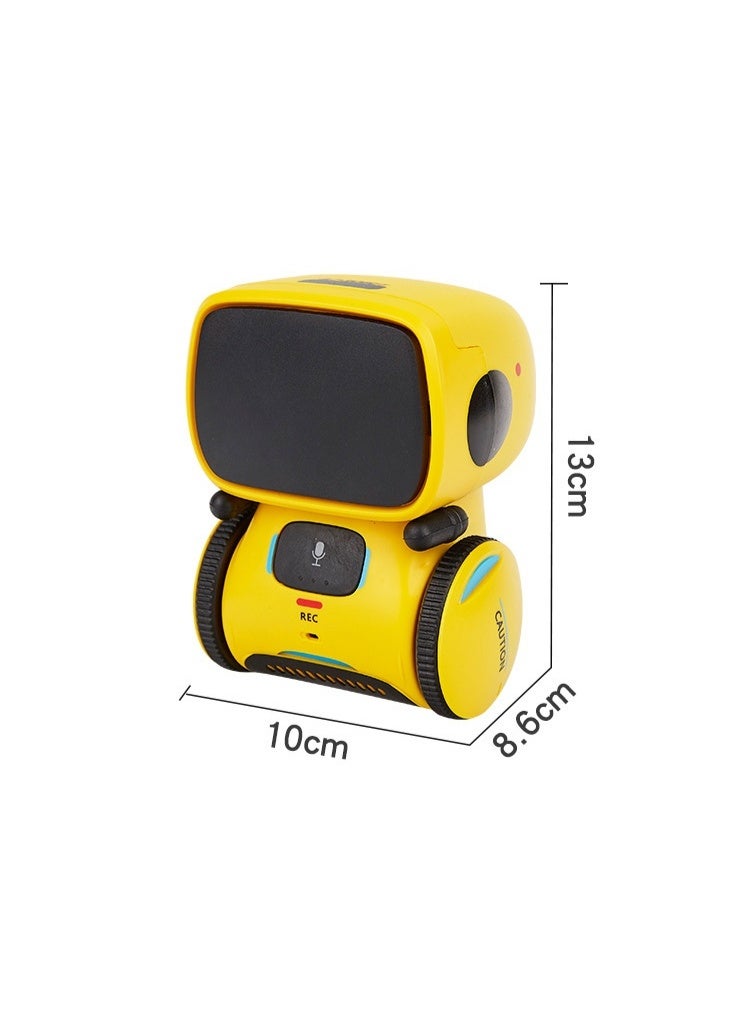 أر إيه سي لعبة روبوت ذكي صغير للأطفال - روبوت يتحدث ويتحكم فيه صوتيًا مع أضواء وأصوات، لعبة تعليمية تفاعلية للأولاد والبنات من سن 3 سنوات فما فوق - Image 3