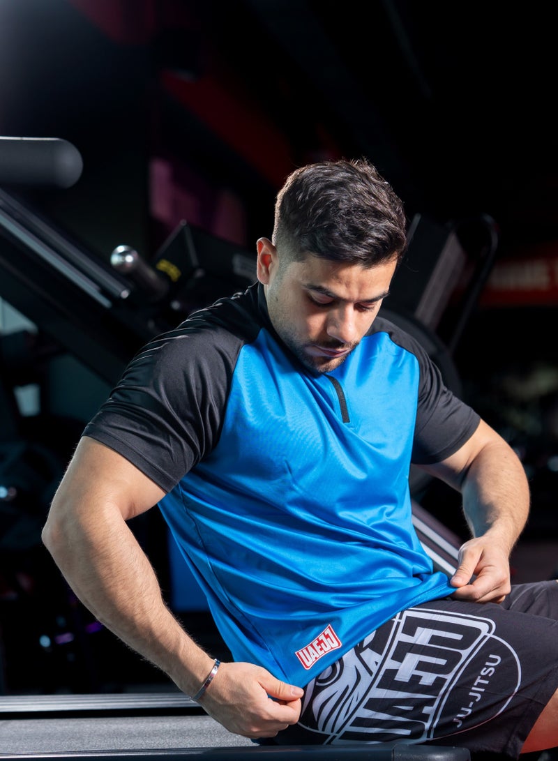 UAEJJ تي شيرت قصير الأكمام من الإمارات العربية المتحدة | تي شيرت قطن - Image 1