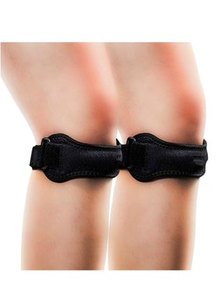 1-Pair Patella Support Knee Strap for Knee Pain Relief, Adjustable Knee Brace Patella Support Band for Running, Hiking, Volleyball, Jumpers Knee, Basketball - pzsku/ZC43C39EDC785CEA16B52Z/45/1746338532/f6d1d320-046a-431d-9afb-ea3788936574
