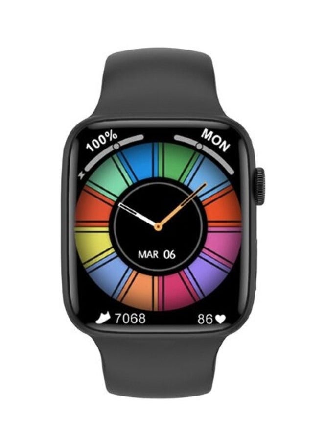 Generic - DT7 Max Smartwatch N0.1 GPS Wireless Charging Smart Watch For iPhone, Android - Black - Image 1