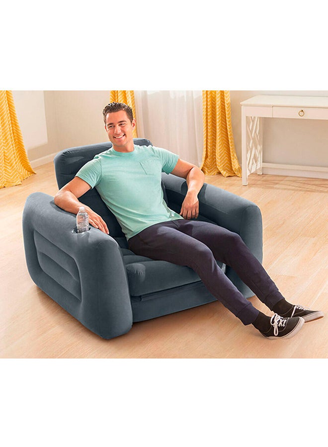 INTEX Pull Out Chair Grey - Image 3