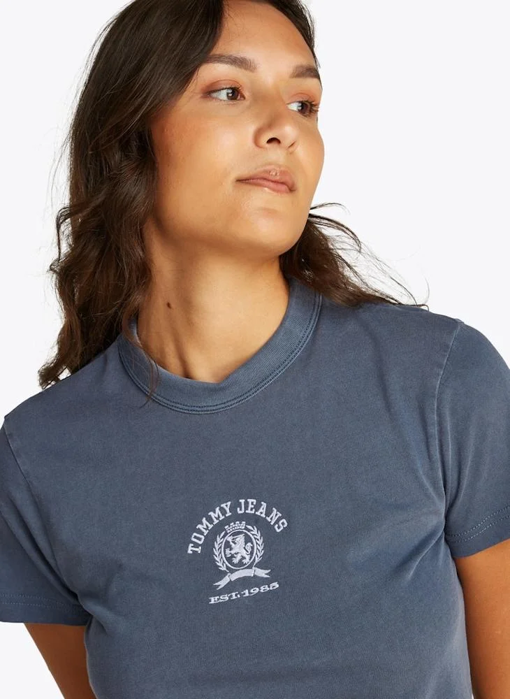 TOMMY JEANS Crew Neck Logo T-Shirt