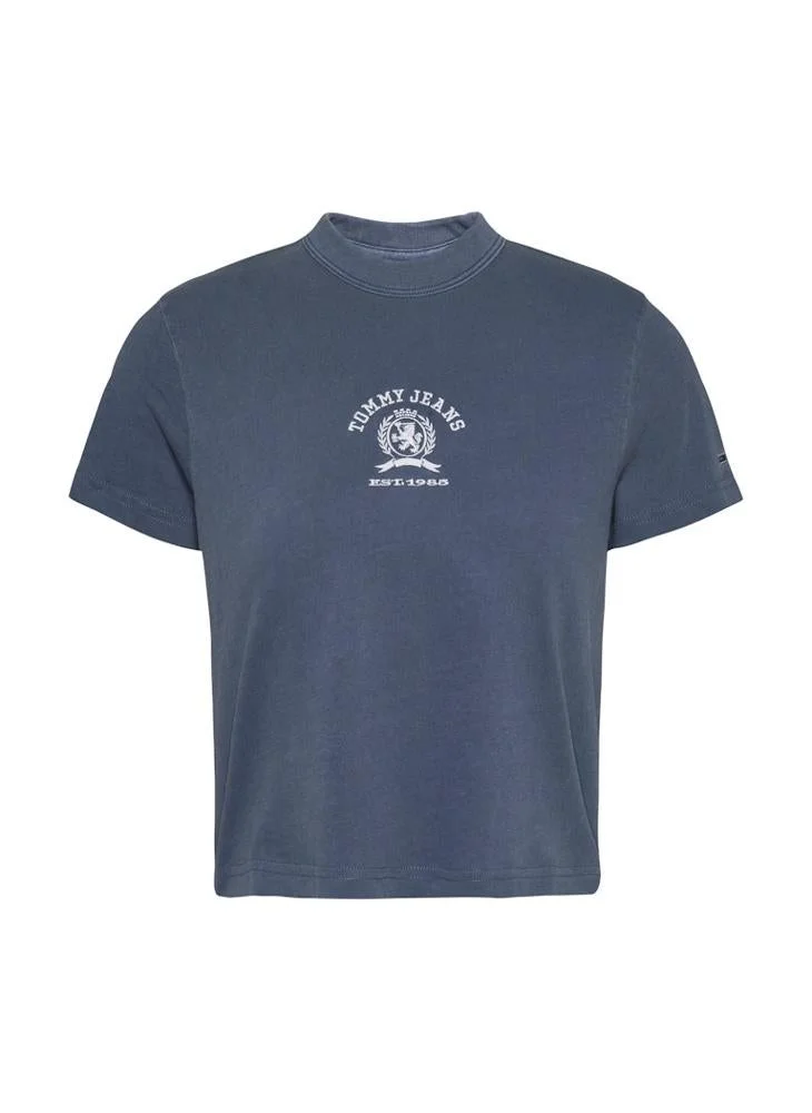 TOMMY JEANS Crew Neck Logo T-Shirt