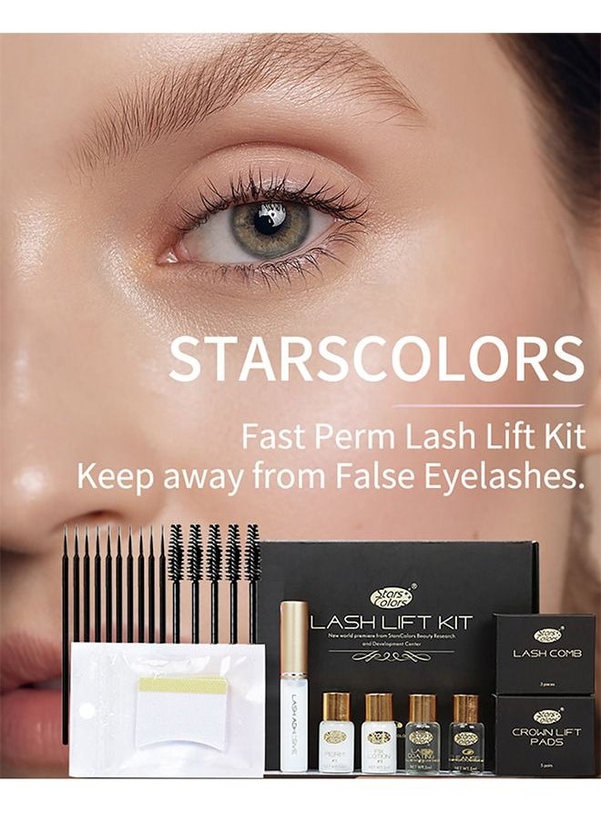StarsColors Fast Perm Eyelash Lifting Lash Lift Kit with Tools Beauty Make Up Sets  - Image 1