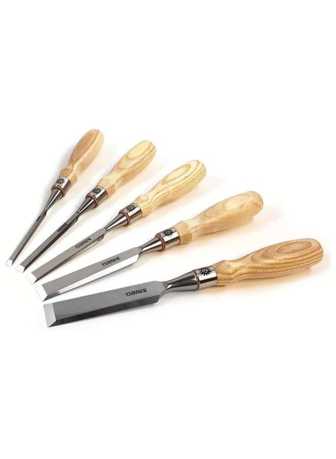 Narex Richter Bevel Edge Chisel Set of 5 - Image 5