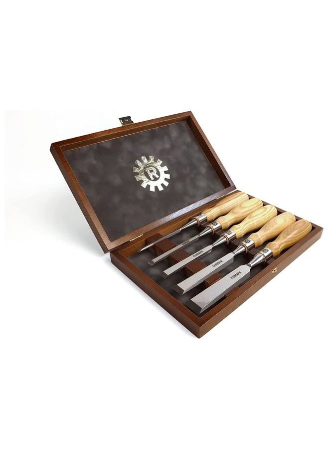 Narex Richter Bevel Edge Chisel Set of 5 - Image 1