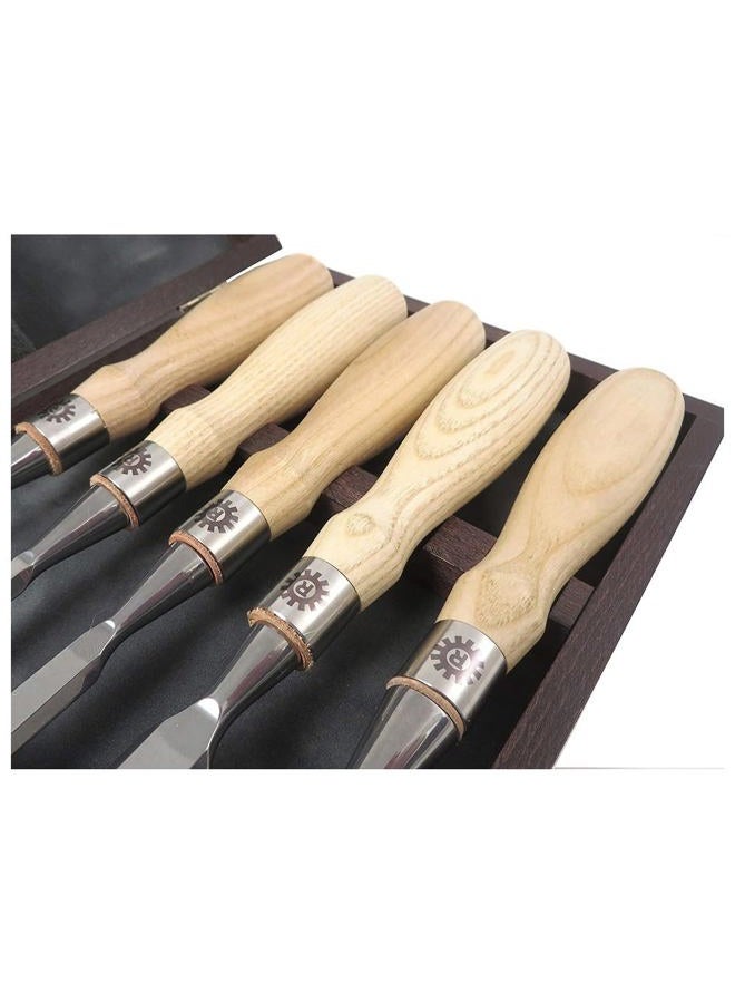 Narex Richter Bevel Edge Chisel Set of 5 - Image 4