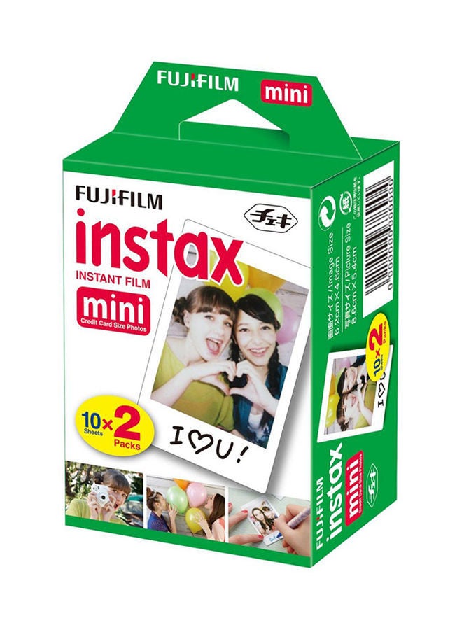 FUJIFILM 20-Sheet Instax Instant Mini Film - Image 1