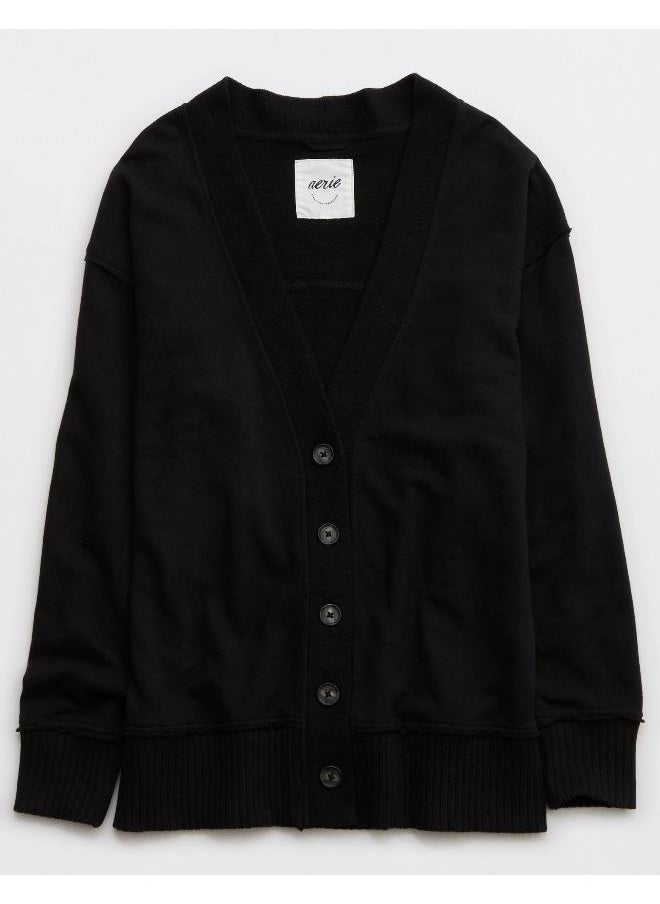 Aerie Essential Aerie Fleece Cardigan  - Image 3