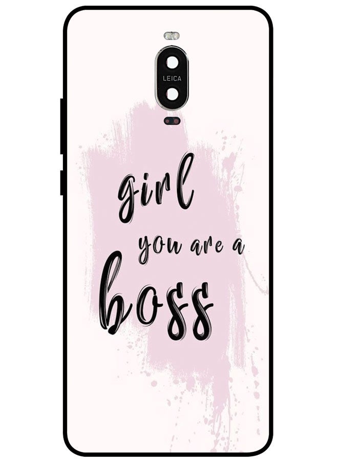 EYE CATCH Protective Case Cover For Huawei Mate 9 Pro Girl You Are A Boss Multicolor - Image 1