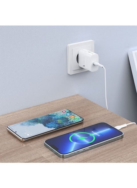 The 20W PD Charger Is Designed Specifically For Fast Charging The IPhone And IPad. With A Maximum Output Power Of 20W, It Delivers A Significant Boost To Your Charging Speed.
