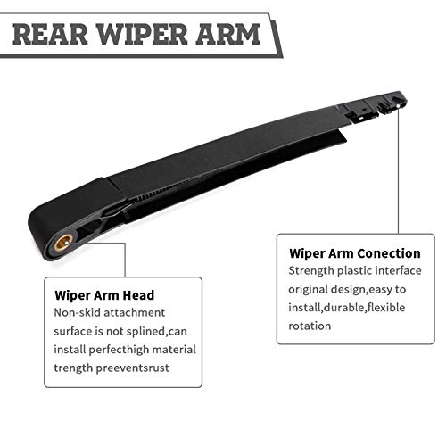 HODEE Rear Wiper Arm Blade Nut Set Replacement for Ford Expedition Lincoln Navigator 2009-2016,Rear Wiper Cover Accessories Assembly, Wiper Cap Set for Back Windshield Window - Image 4