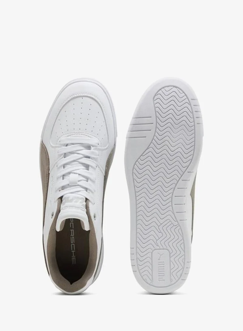 Puma PUMA White-Mouse Gray Porsche Legacy Caven III Sneakers Unisex  | Best Price UAE