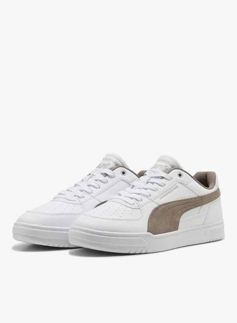 Puma PUMA White-Mouse Gray Porsche Legacy Caven III Sneakers Unisex  | Best Price UAE