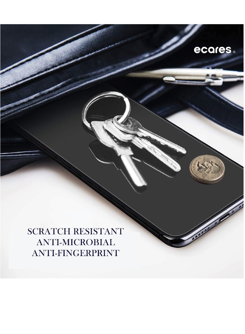 إيكاريس إي كيرز® واقي شاشة iPhone 14 Pro Max، شفاف عالي الدقة، زجاج مقسى 9H، حماية من الدرجة العسكرية، مقاوم للخدش، مضاد لبصمات الأصابع، تغطية كاملة، مضاد للاصفرار، خالي من الفقاعات، (حزمة-1) - Image 4