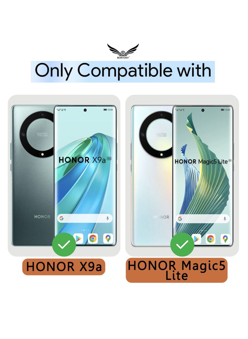 BORTONY Honor Magic 5 Lite Case Reinforced Corner Bumper Thin Slim Soft TPU Flexible Crystal Cover - Image 2