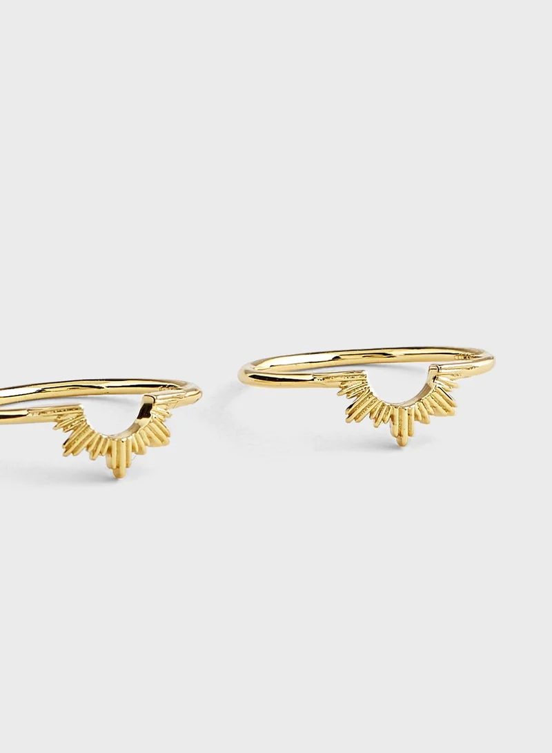 Wanderlust + co Sunseeker Gold Ring
