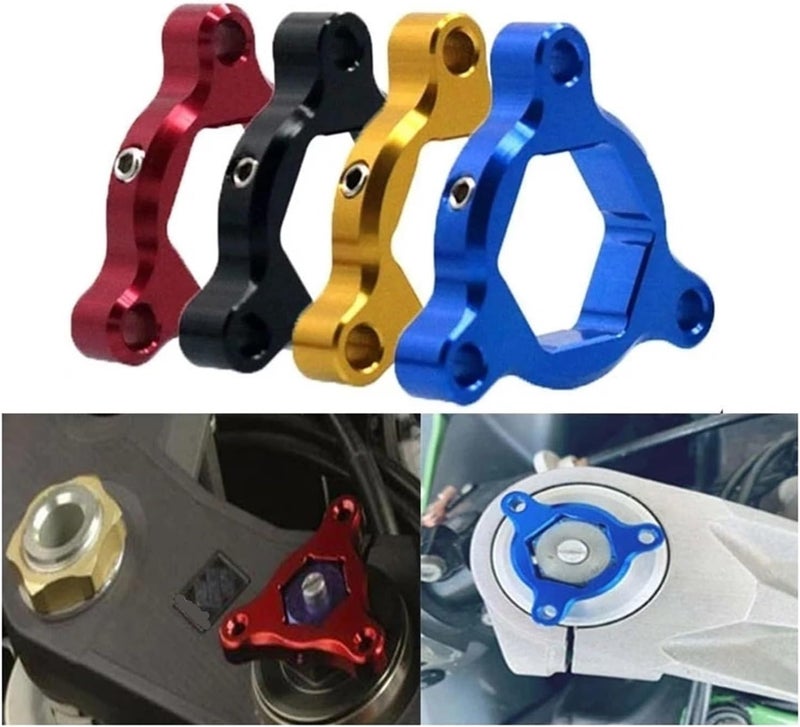 QASULER CNC Aluminum Suspension Fork Preload Adjusters - Image 2