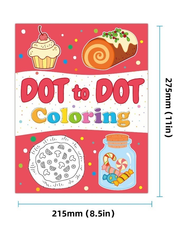 Saudi Select Kids Dot to Dot Coloring Book - Fun and Educational Drawing & Painting Supplies for Toddlers and Preschoolers - Image 1