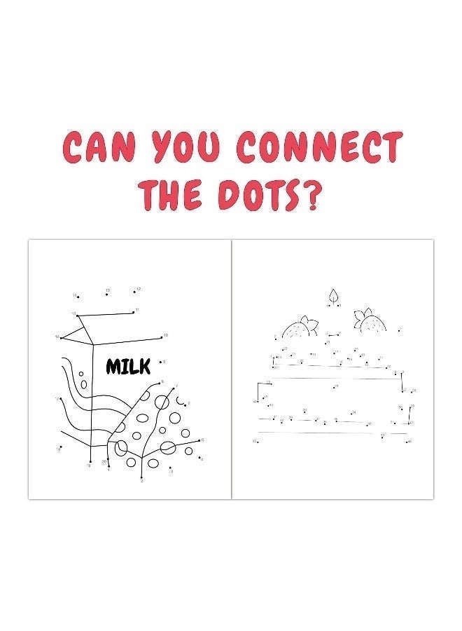 Saudi Select Kids Dot to Dot Coloring Book - Fun and Educational Drawing & Painting Supplies for Toddlers and Preschoolers - Image 3