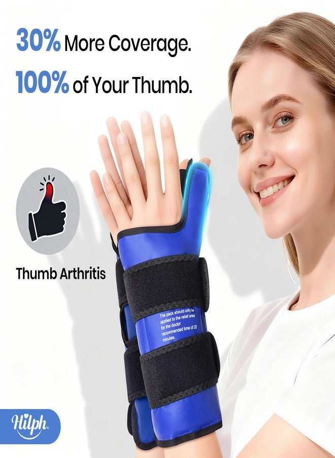 Hilph Thumb & Wrist Ice Pack Wrap with Large Extended Coverage, 2 Pack Long Lasting Hot & Cold Therapy for Carpal Tunnel Relief, Arthritis, Computer Overuse Injuries, Post-Surgery, Post-Workout - Image 3