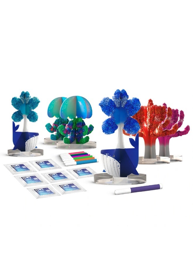 Discovery Deep Sea Crystal Grow Set (32 Pieces, 8 Sea Creatures) - Image 2