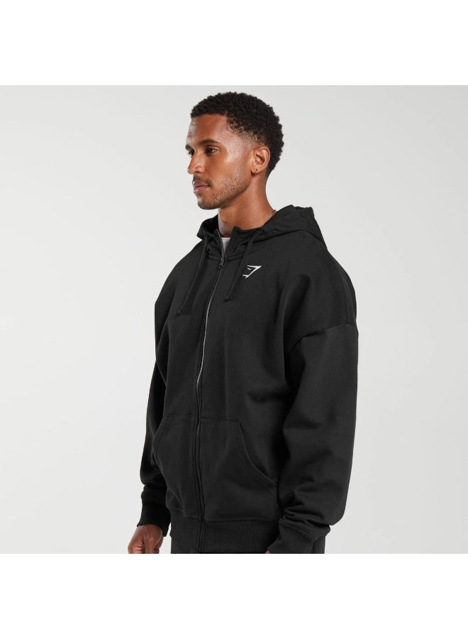 جيمشارك سويت شيرت رجالي بغطاء رأس مع سحاب - Image 4