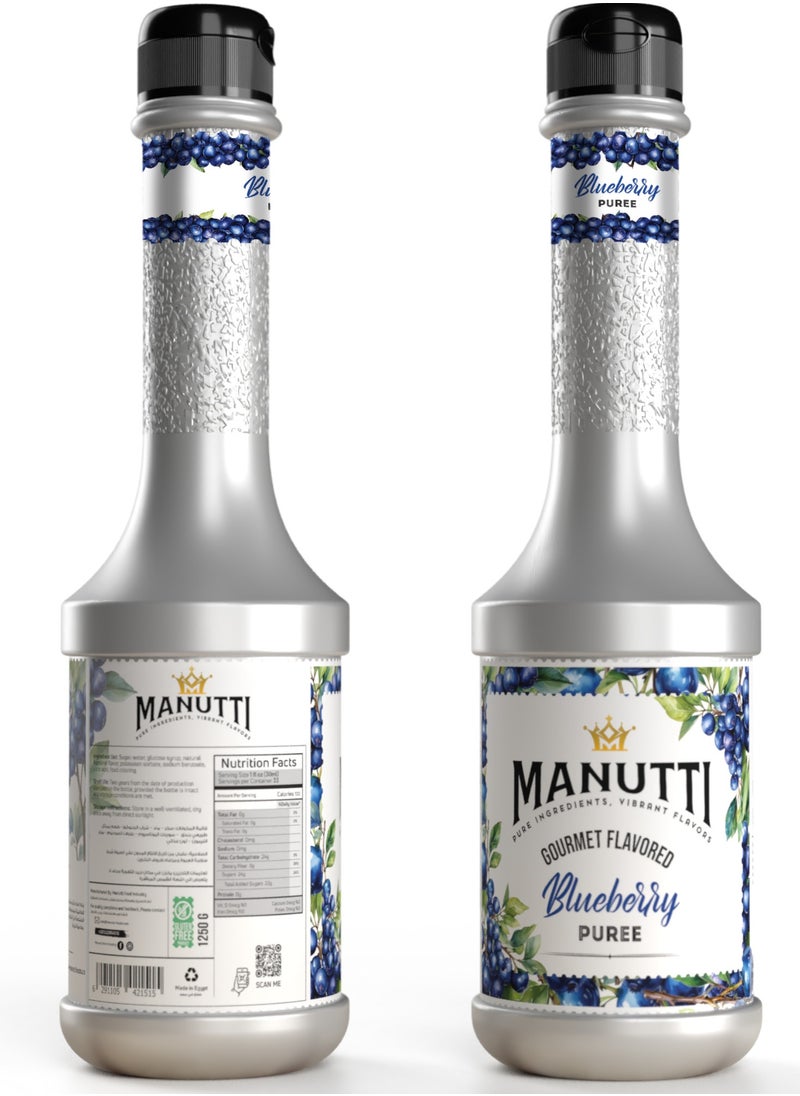 Manutti Blueberry Puree 1250GM  - Image 2