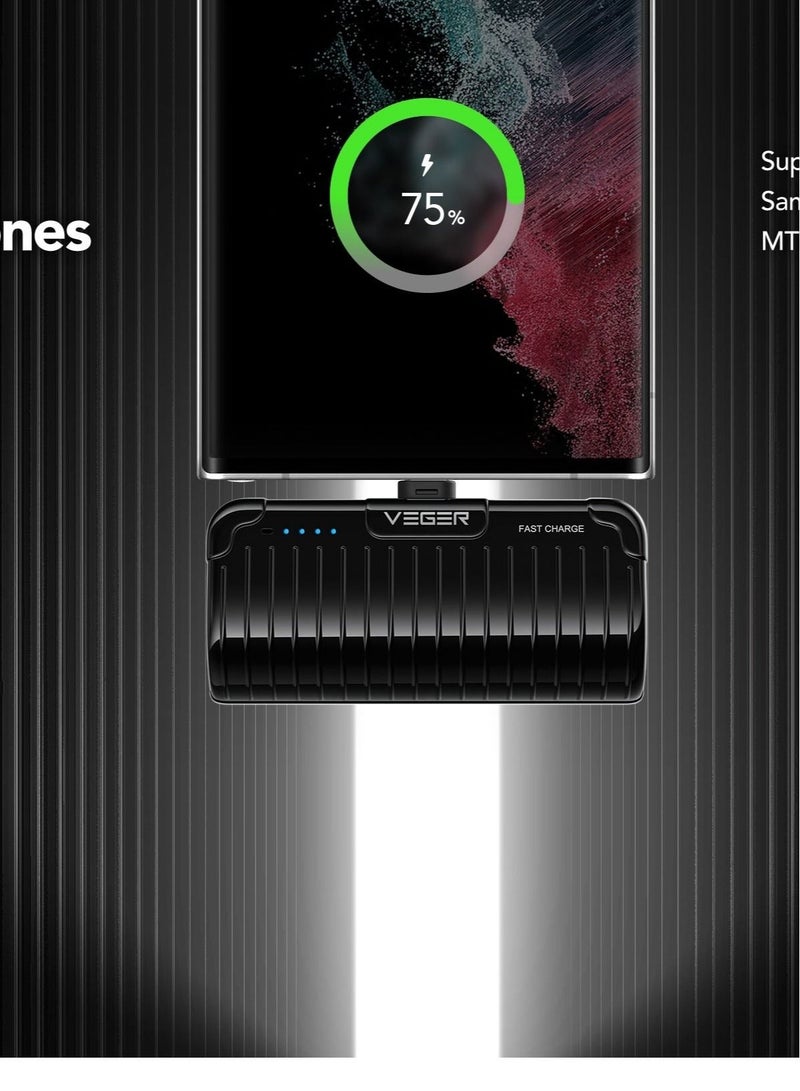 فيجير PlugOn Pro C Mini All In One Fast Charging Power Bank 5000 mAh Type-C - Image 2