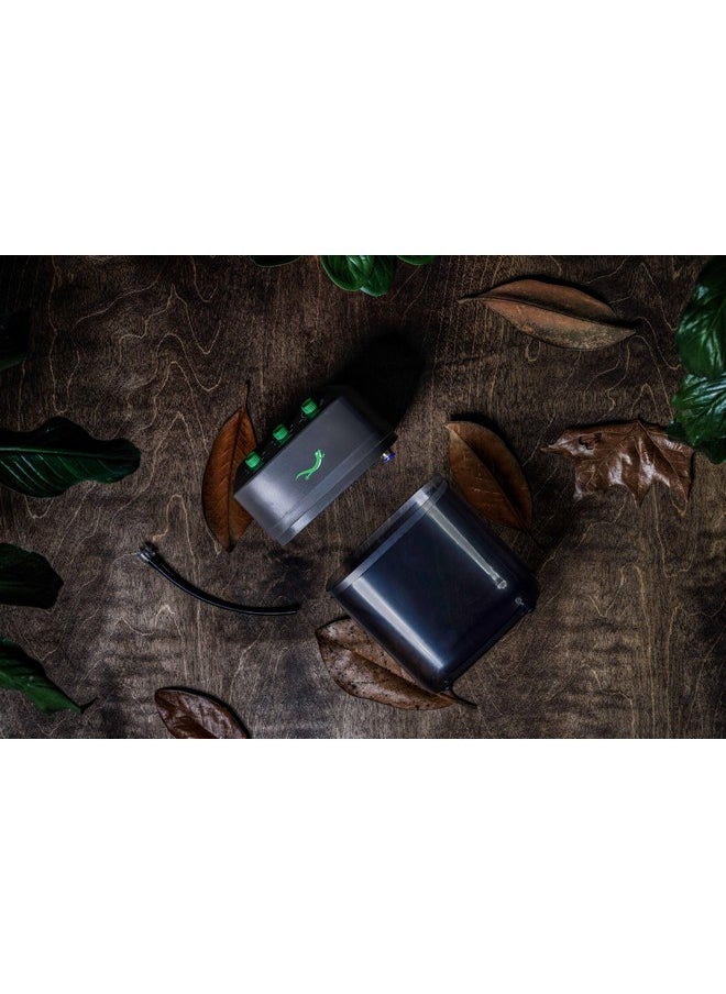 LEAP Leap Habitat Reptile Terrarium Misting System - Programmable, Automatic Humidity Control for Healthy Habitat  - Image 3