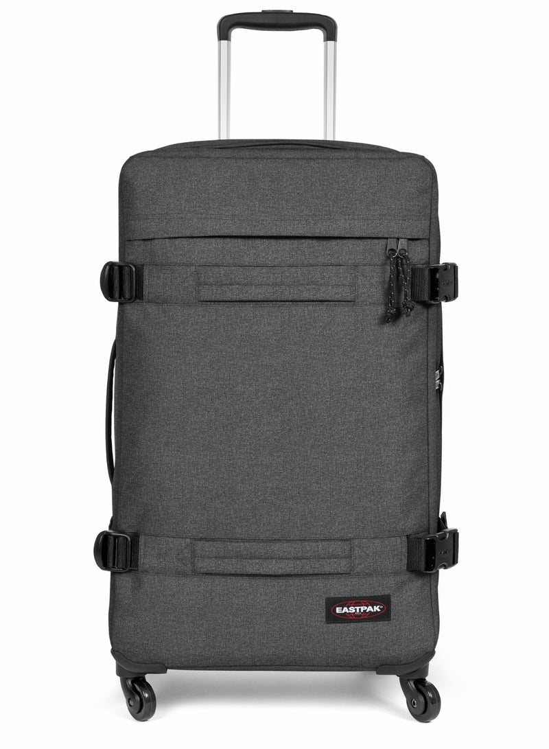 EASTPAK TRANSITR 4 XL adventure 360° Spinning wheels Trolley Luggage Bag Black Extra Large - Image 1