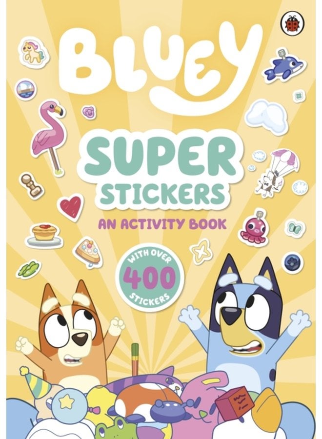 Bluey Super Stickers - Paperback