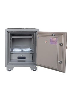 Protector Protecter Safe Fireproof Safe with Adjustable Shelf, Numeric Keypad, Double Locks with Lockable Inner Drawer, H60 x W46 x D46 cm, 100 kg - Made in Vietnam - PT60E4  - Image 3