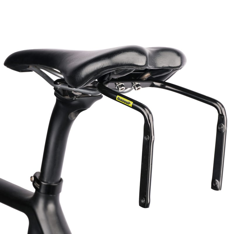 Rhinowalk Bike Seat Bag Stabilizer, Anti-Shake Design with Dual Water Bottle Cage Mounts, Fits Most Road & Mountain Bikes - Image 1