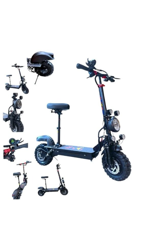 Monster scooter with two powerful 52V motors - Image 1