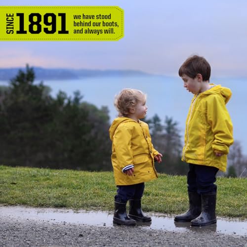 Western Chief Kids Firechief 2 Rainboot (Toddler/Little Kid/Big Kid) Black 2 Little Kid M - Image 3