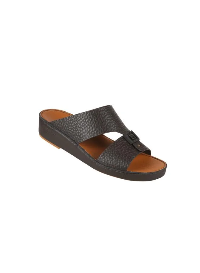 008-3900 Barjeel Uno Mens Arabic Sandals BSP1-63 Brown