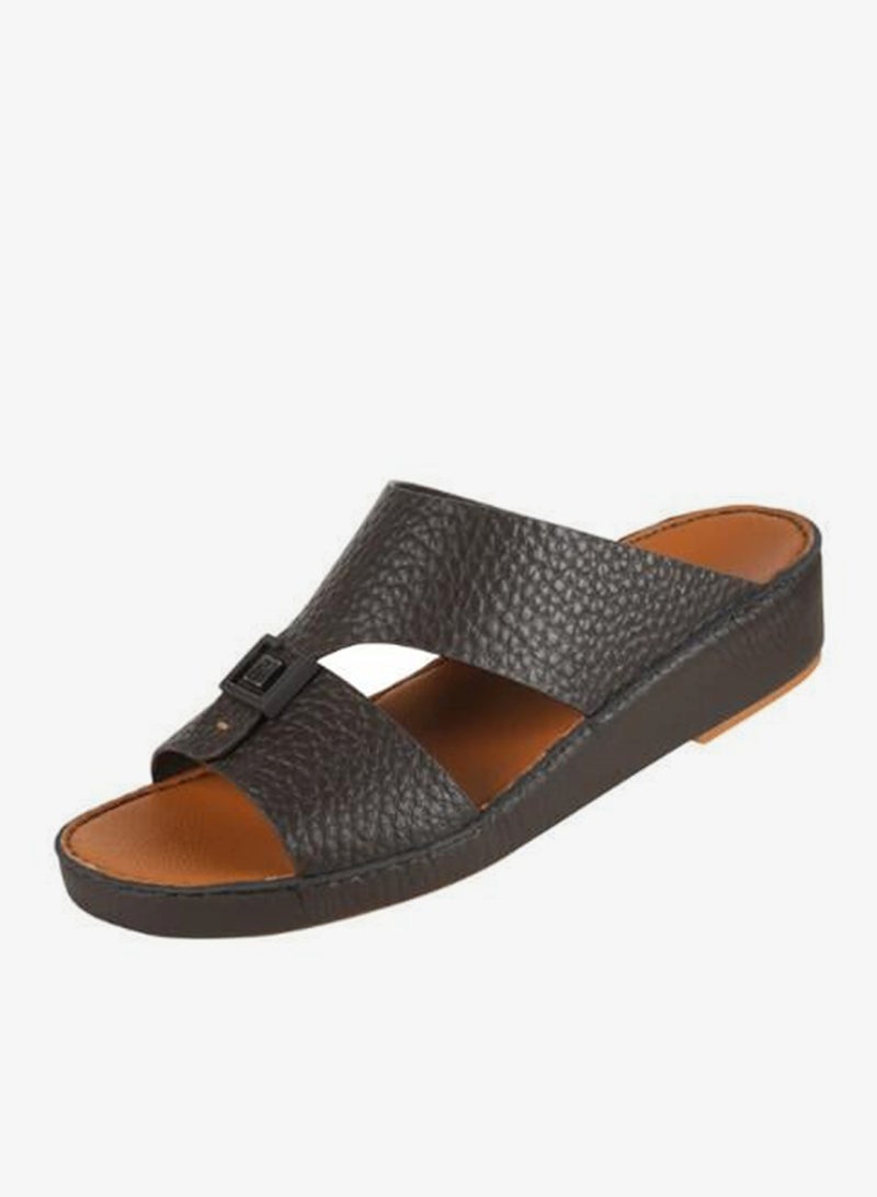 بارجيل أونو 008-3900 Barjeel Uno Mens Arabic Sandals BSP1-63 Brown - Image 3