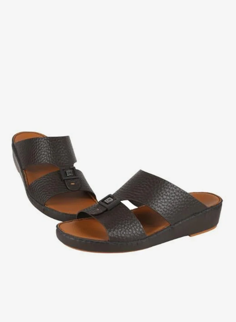 بارجيل أونو 008-3900 Barjeel Uno Mens Arabic Sandals BSP1-63 Brown