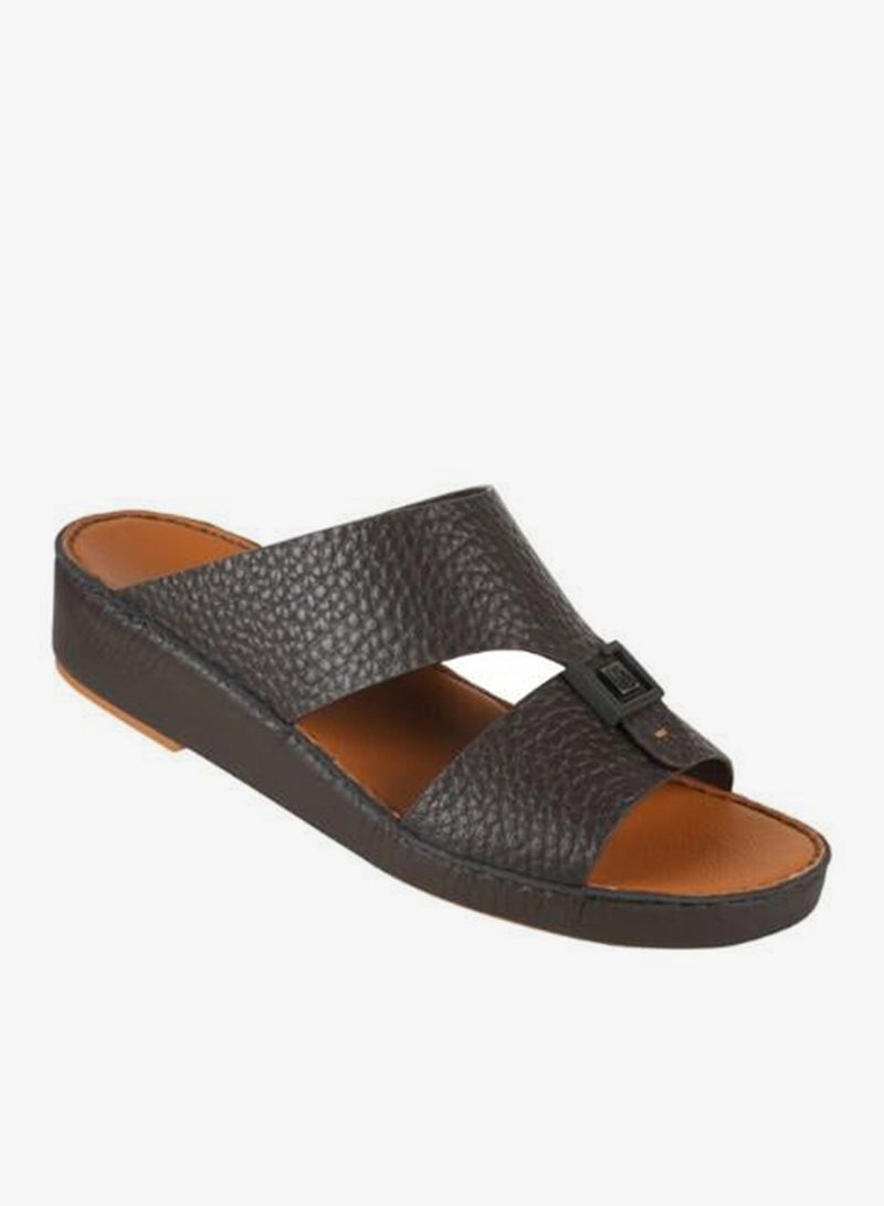 بارجيل أونو 008-3900 Barjeel Uno Mens Arabic Sandals BSP1-63 Brown - Image 1