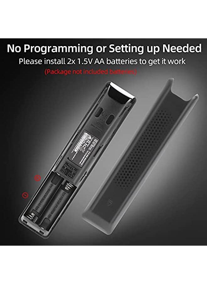 HuHa - Universal Voice Remote Control for Samsung Smart TV LED QLED 4K 8K UHD Crystal Frame HDR Curved Smart TVs, with Shortcut Buttons for Netflix, Prime Video, Hulu - Image 1