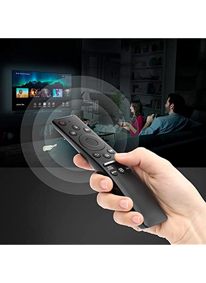 HuHa - Universal Voice Remote Control for Samsung Smart TV LED QLED 4K 8K UHD Crystal Frame HDR Curved Smart TVs, with Shortcut Buttons for Netflix, Prime Video, Hulu - Image 1