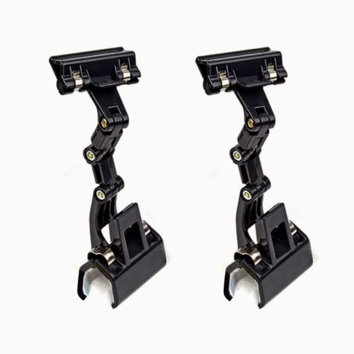 TreochtFUN Adjustable Document Holder for Typing, Rotatable Paper Copy Holder Clip,Handy Artist Supplies Clamp,Computer Typing Proofing Folder.(2 Packs) - Image 1