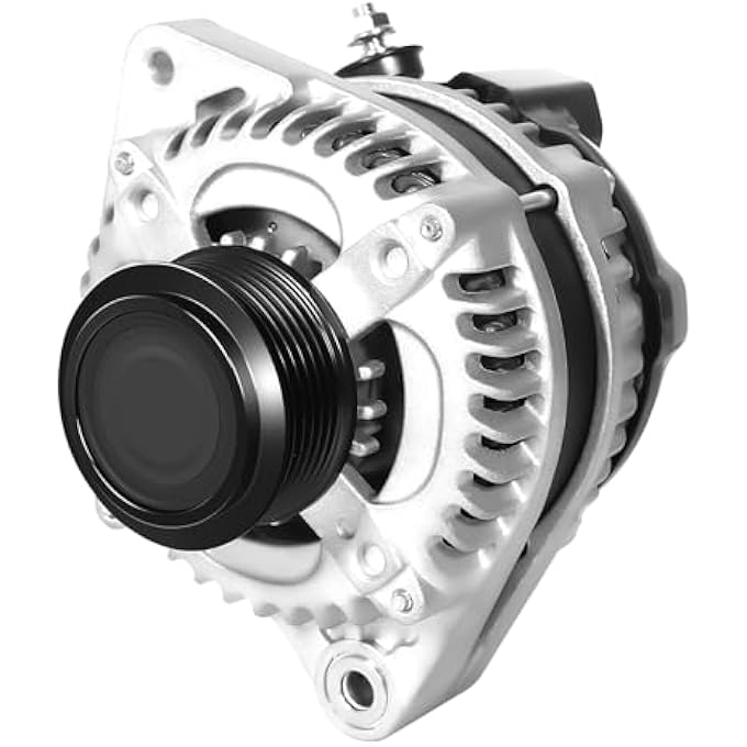 Hikevent 11775N New Alternator 130Amp Replacement for 2014-2017 Honda Odyssey 3.5L V6, OE#11775 31100-RV0-A11 400-52718R - Image 1