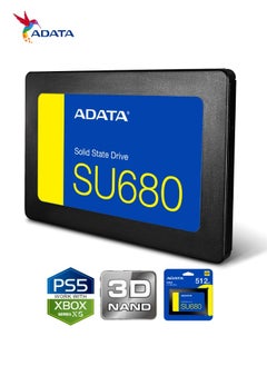 محرك أقراص الحالة الصلبة الداخلي Ultimate SU680 بسعة 512 جيجابايت SSD لأجهزة الكمبيوتر المحمول وسطح المكتب PS5 وXBOX - pzsku/ZC43F0736D3F6CF48217DZ/45/_/1731585015/ba4af025-01bd-4416-86b0-af247971e72a