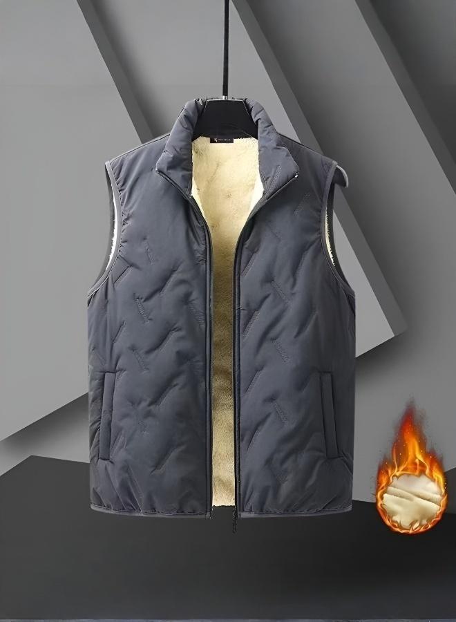 Men's Warm Padded Winter Vest - Image 1