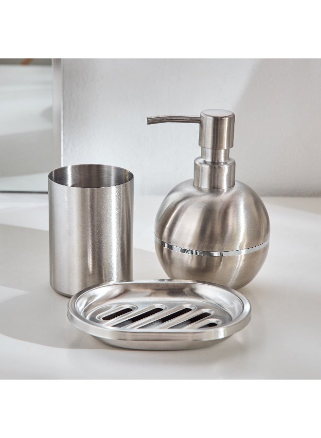 Home Box Arc 3-Piece Stainless Steel Bathroom Accessory Set  - Image 1